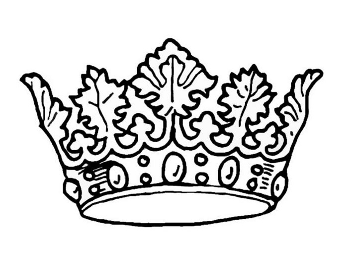 queens crown coloring pages - photo #11