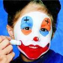 malování na obličej - inspirace klaun