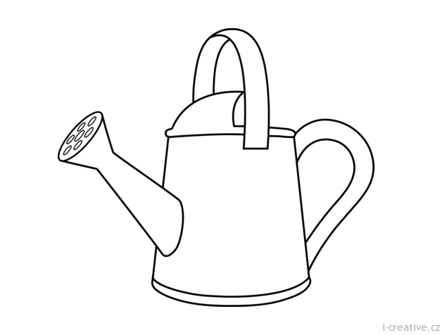 gardening tools coloring pages - photo #8