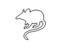 omalovánka myš