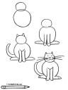 jak nakreslit kočičku
