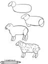 jak nakreslit ovečku