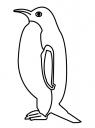 šablona tučňák