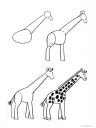 jak nakreslit žirafu