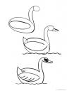 jak nakreslit labuť