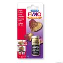 zlatý metalický prášek na FIMO