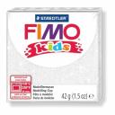 FIMO kids bílá se třpytkami