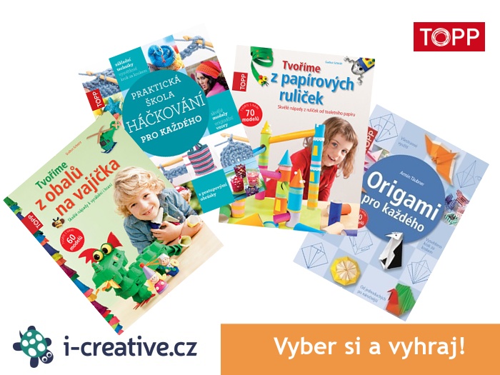 soutěž i-creative.cz o knížky TOPP