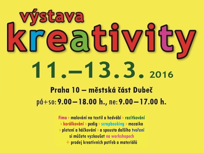 výstava kreativity Dubeč 2016